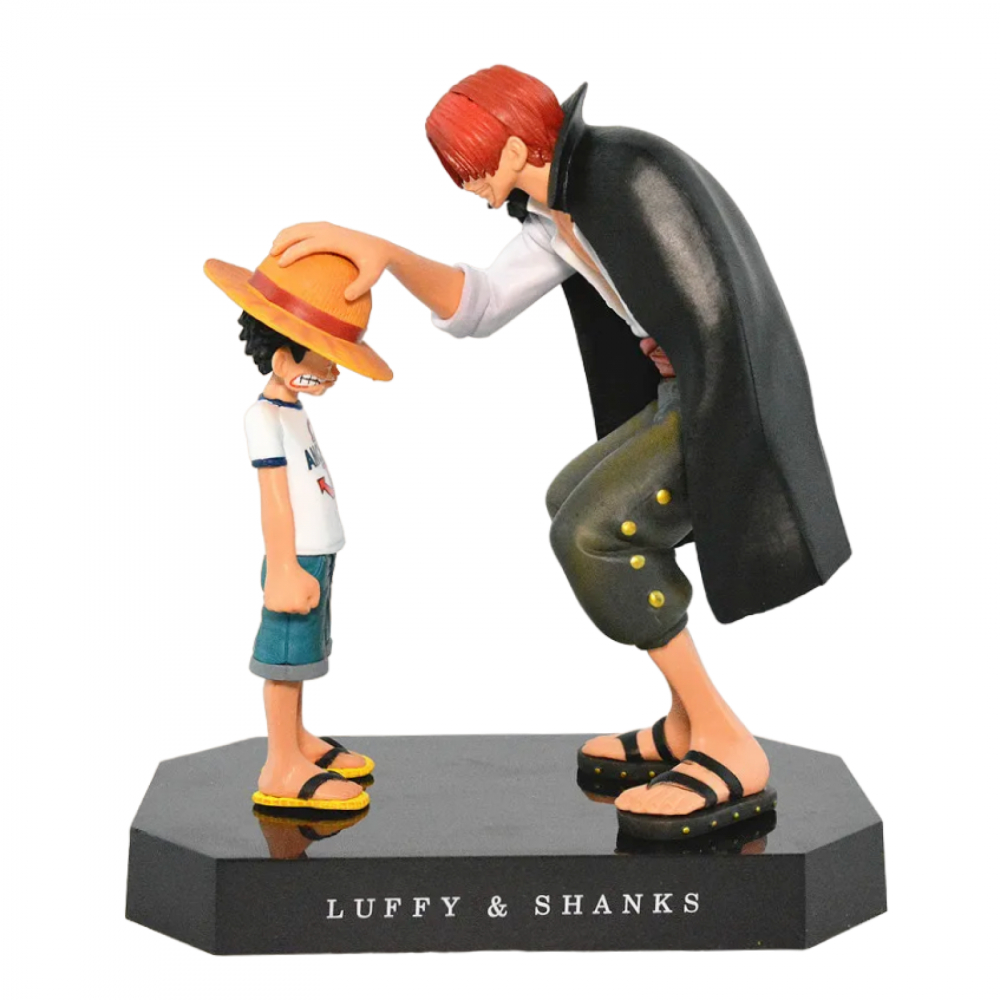 Action Figure Boneco One Piece Shanks Luffy Nova Promoção Figura de Ação Chapéu de Palha