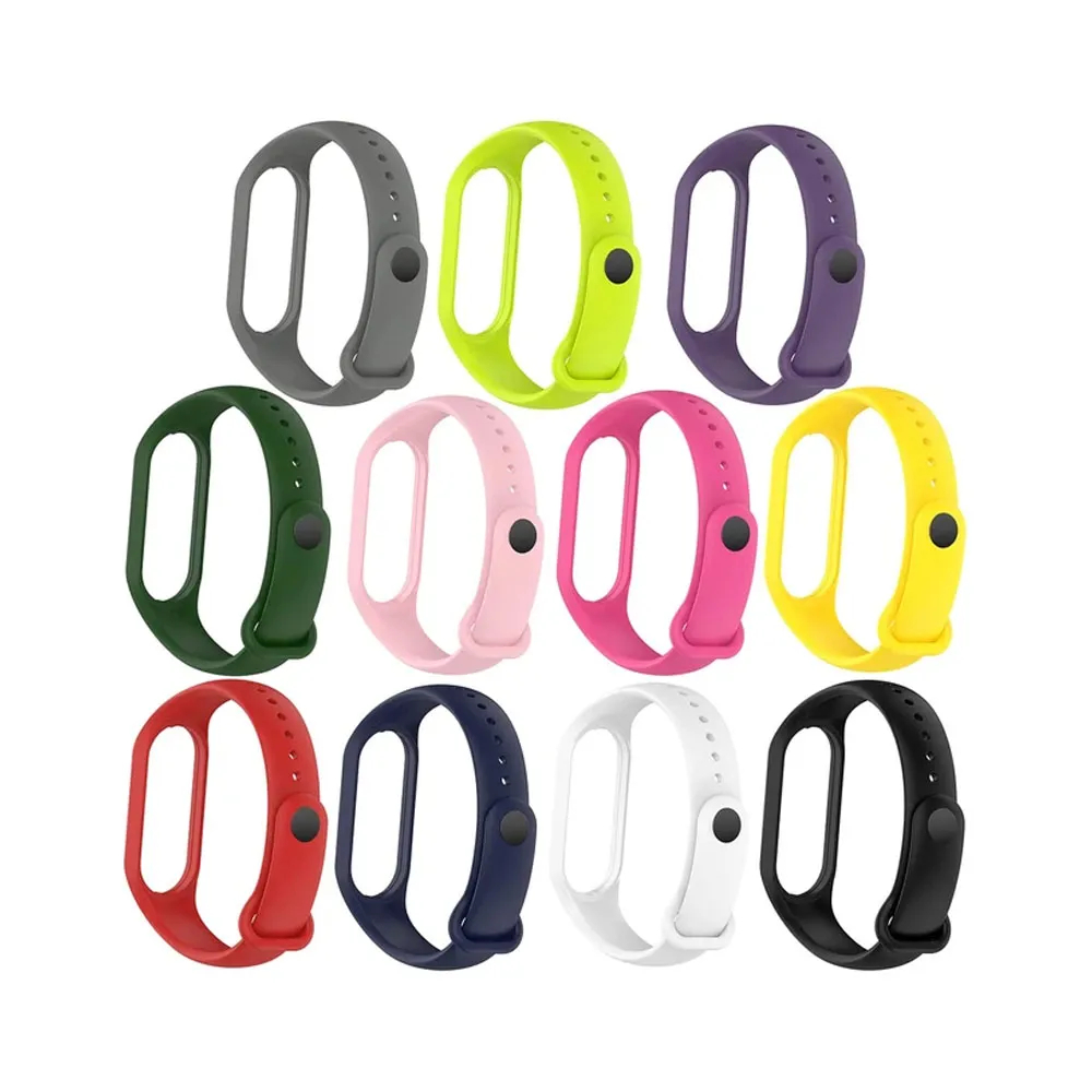 Kit Pulseira Silicone Relogio Inteligente Mi Band SmartWatch Feminino Masculino Infantil Relogio M4