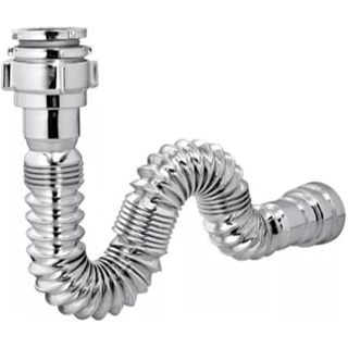 SIFÃO AJUSTÁVEL MULTIUSO - CROMADO - UNIFORTTE (O uso desse tipo de sifão é indicado para pias de cozinha e banheiro) em Oferta na Shopee