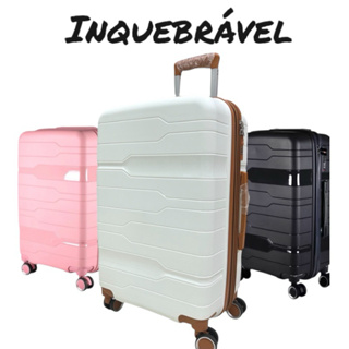 Mala de Viagem 23KG Expansível Polipropileno Inquebrável Ultra Leve Giratória 360° em Oferta na Shopee