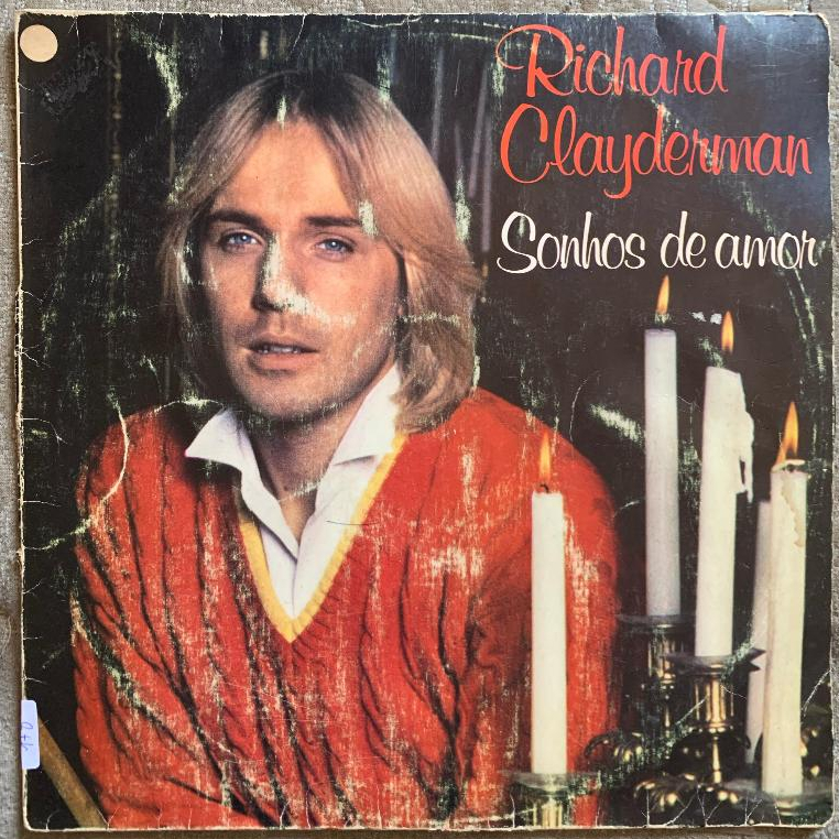 Disco de Vinil LP - Richard Clayderman - Sonhos de Amor (1980)