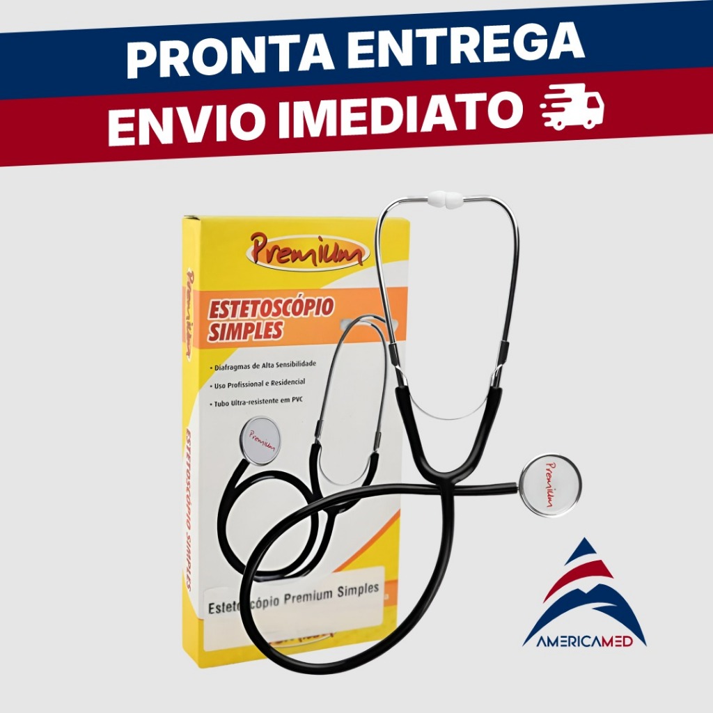 Estetoscópio Simples Adulto Premium