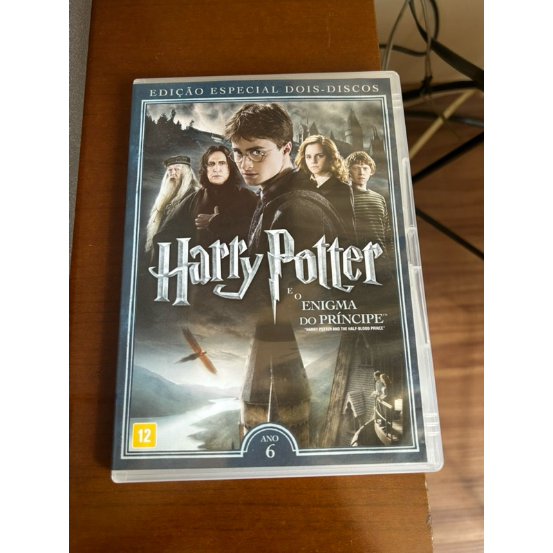 DVD HARRY POTTER E O ENIGMA DO PRÍNCIPE EDIÇÃO ESPECIAL DOIS - DISCOS