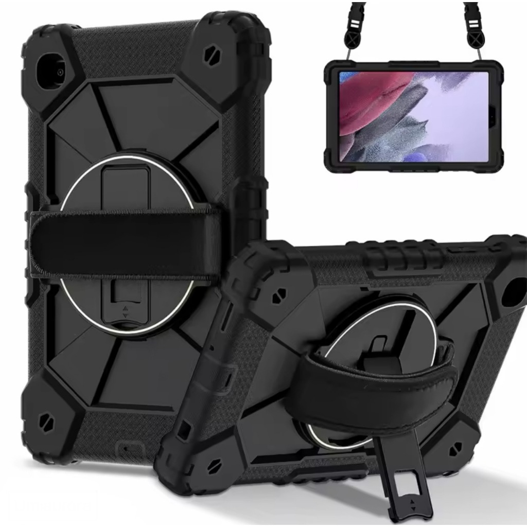 Capa Robusta Para Tab Sm Galaxy A9 8.7 X110/x115 Protetora Anti Queda Com Alça em Oferta na Shopee