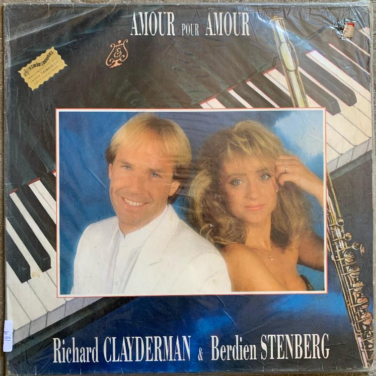Disco de Vinil LP - Richard Clayderman e Berdien Stenberg - Amour Pour Amour (1990)