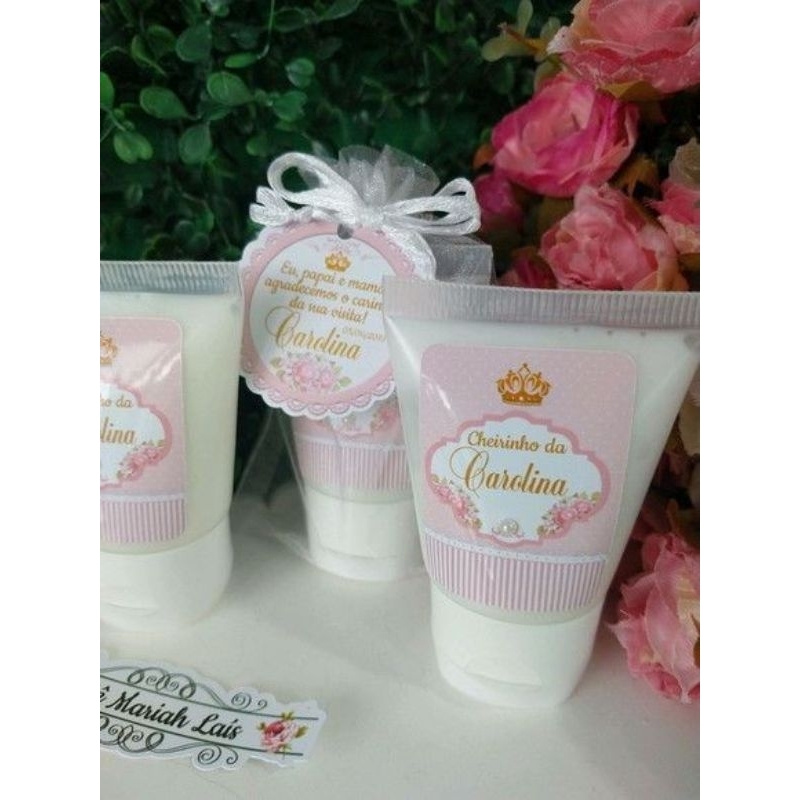 Bisnagas Personalizadas Com  Adesivo Rótulo Lembrancinhas Festas Chá de Bebê Maternidade Casamento Aniversário