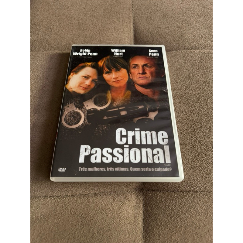 Dvd Crime Passional, com William Hurt e Sean Penn