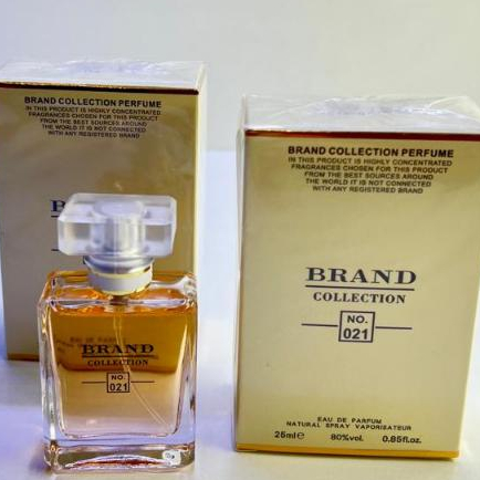 Perfume Miniatura 25ml Brand Collection N. 021 - Inspiração Coco Made...