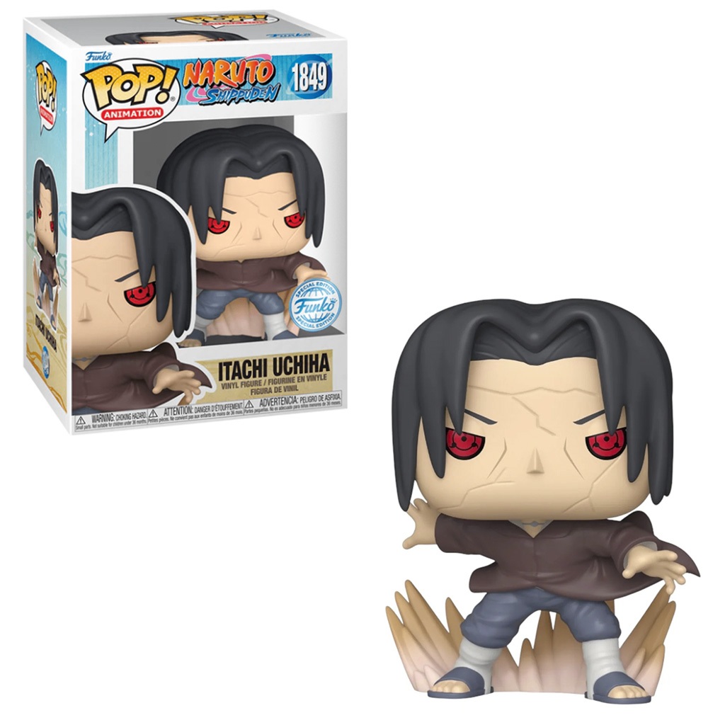 FUNKO POP NARUTO S.ITACHI UCHIHA *EX* 1849 NOVO ORIGINAL em Oferta na Shopee