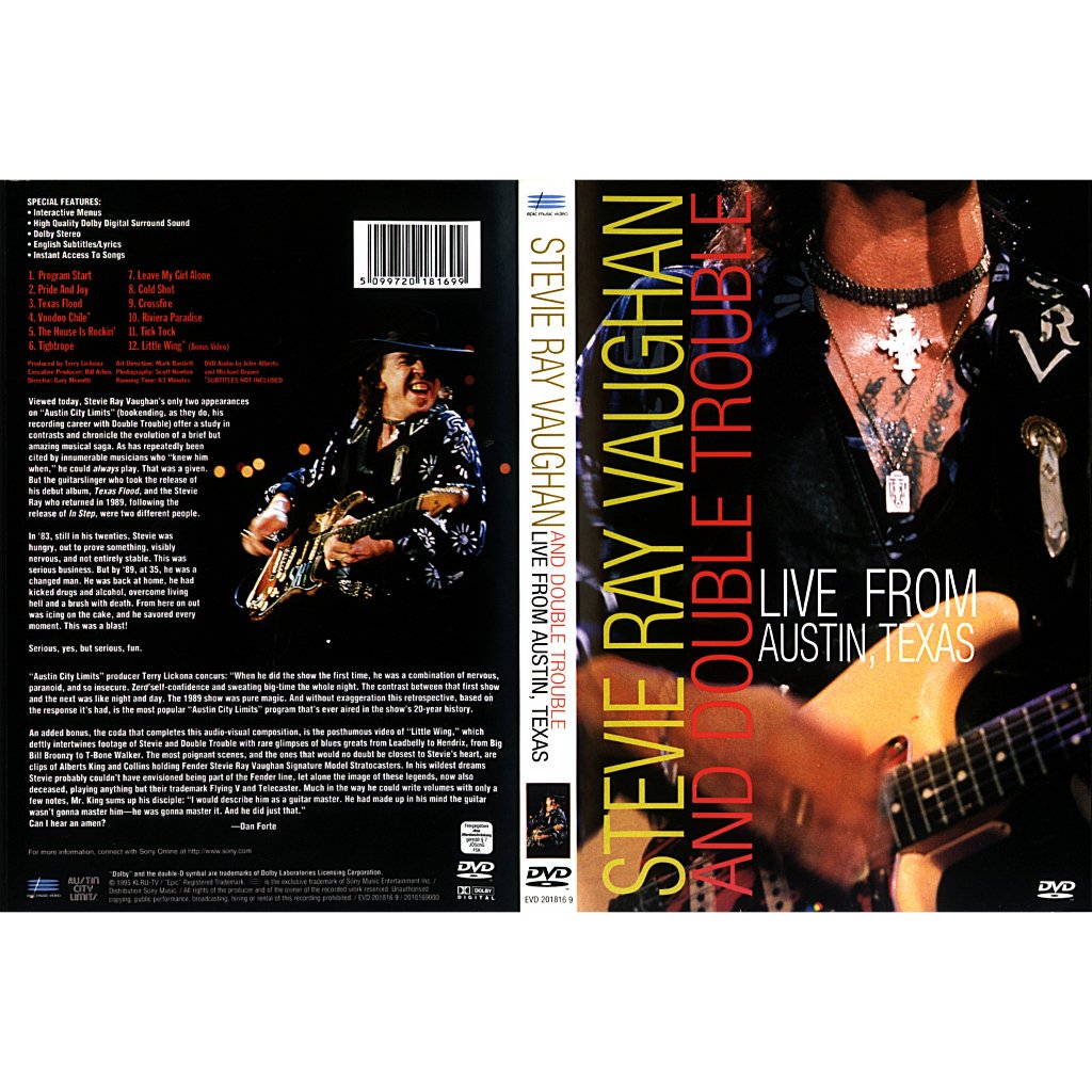 Stevie Ray Vaughan & Double Trouble - Live From Austin,texas
