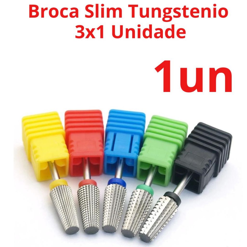 Broca Slim Tungstenio 3x1 unidades em Oferta na Shopee