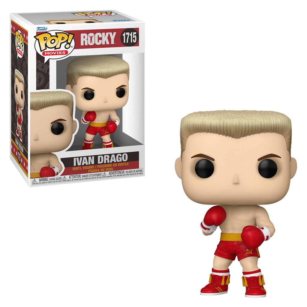 FUNKO POP ROCKY S1 IVAN DRAGO 1715 NOVO ORIGINAL em Oferta na Shopee