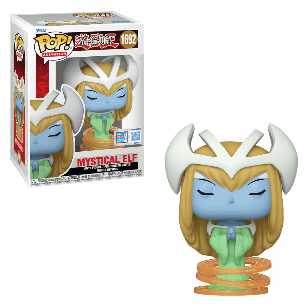 FUNKO POP YU-GI-OH 3 MYSTICAL ELF *NYCC 2024* 1692 NOVO ORIGINAL em Oferta na Shopee