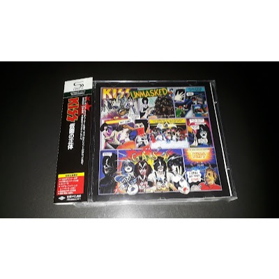 Kiss Unmasked SHM CD Edição Limitada Russa Com OBI + Folheto
