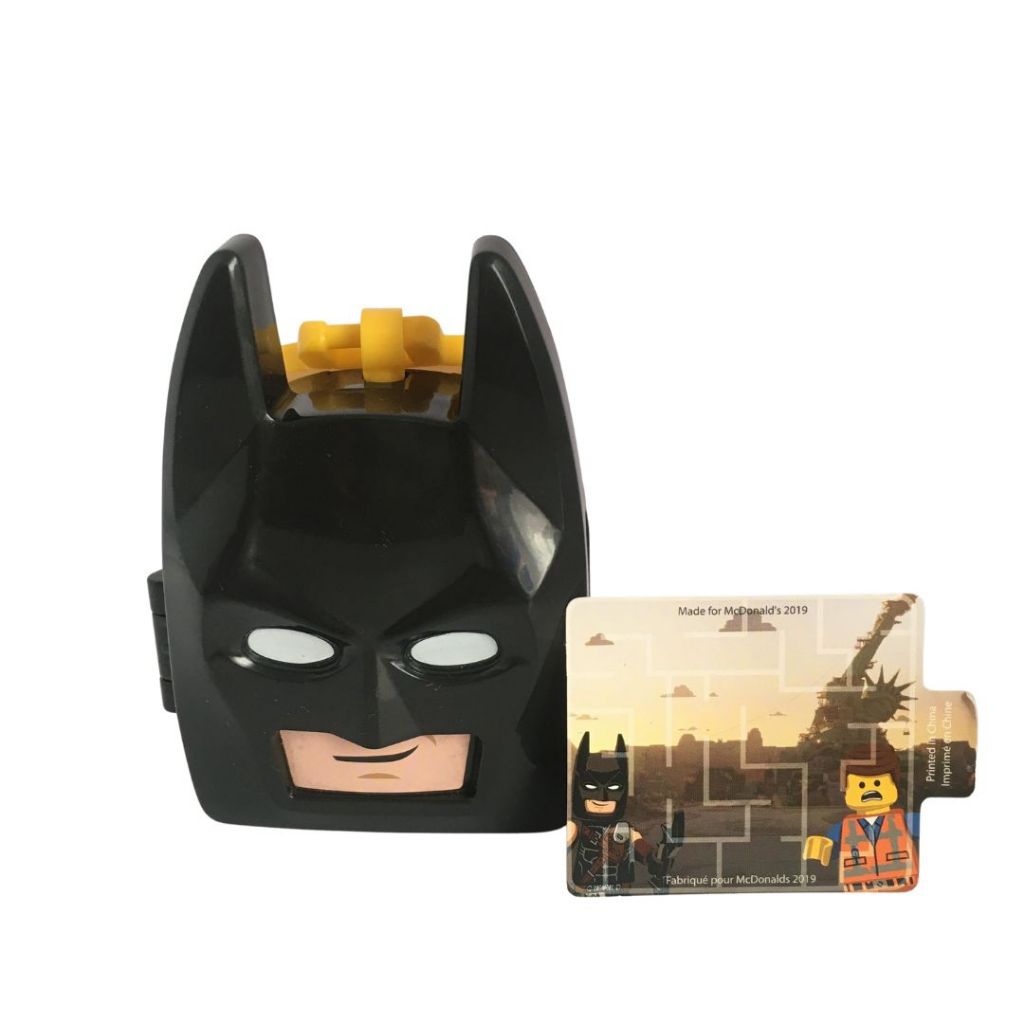 Boneco Batman Coleção Uma Aventura Lego 2 Mc Donalds 2019 - Mc Lanche Feliz Brinquedo Batman