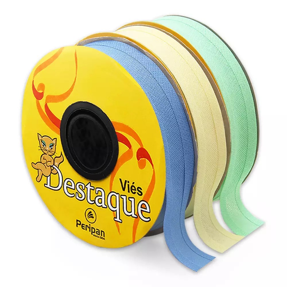 VÍES ALGODÃO LARGO DESTAQUE 35MM - ROLOS COM 20 METROS