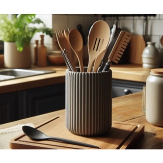 Pote para UTENSILIOS DE COZINHA Talheres Organizador de Bancada Impressao 3d em Oferta na Shopee