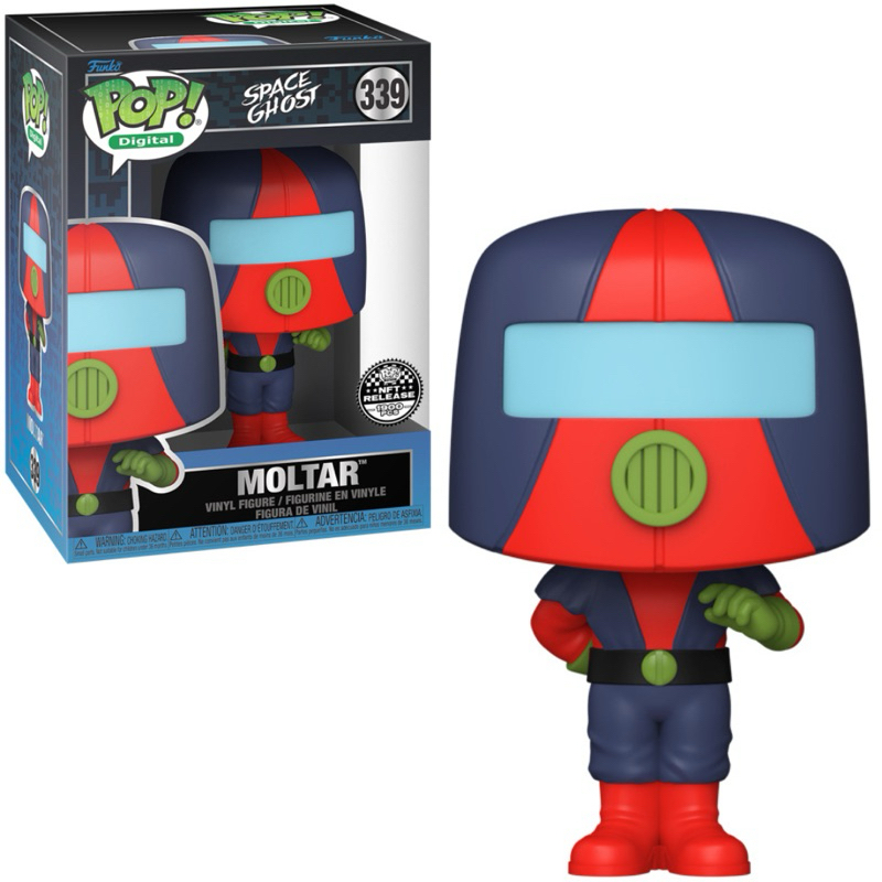 Funko Pop Space Ghost Moltar 339 NFT Digital Exclusive