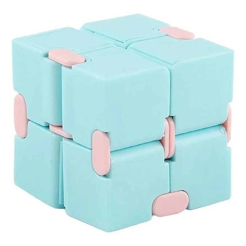 Infinity Cube Fidget Cube Cubo Infinito Anti Estresse Autismo Desenvolvimento

