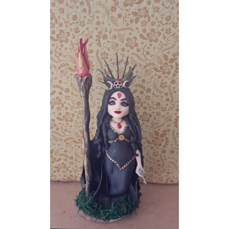 Deusa Hecate Hekate biscuit imagem "bruxa" "wicca" tríplice lua