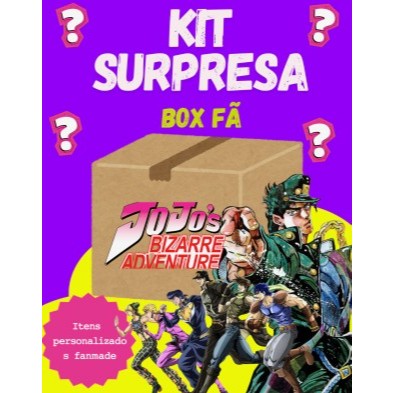 Kit Anime JoJo’s Bizarre Adventure Personalizável| | Kit Personalizado |anime | Jotaro | Poster | colecionável | box dio em Oferta na Shopee