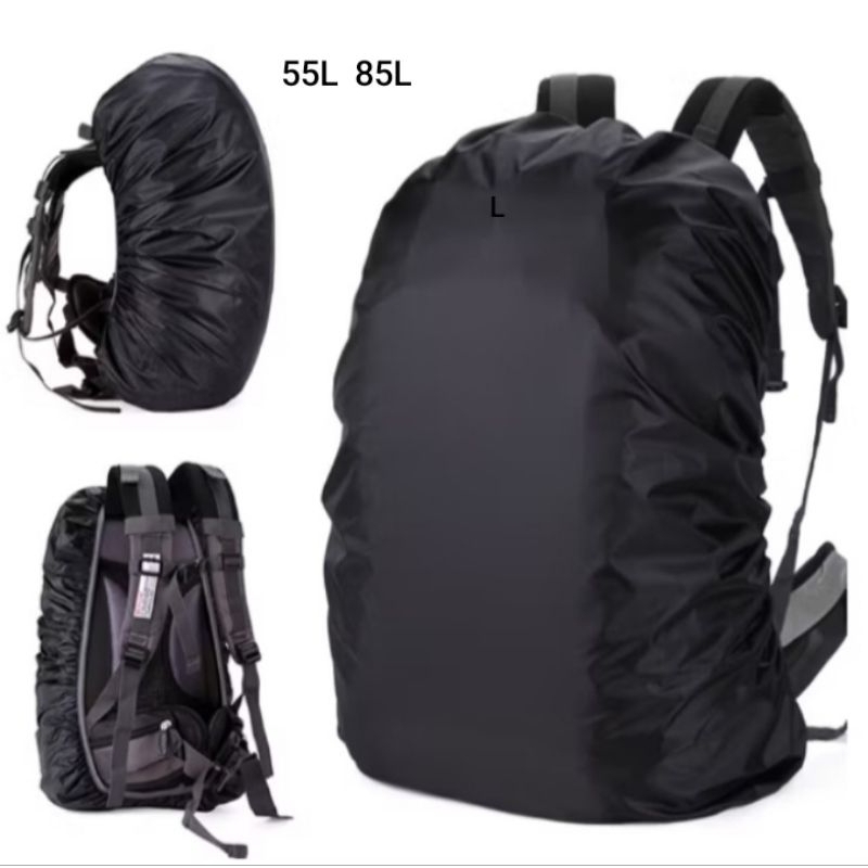 Capa De Mochilas Camping Mala 55-85L Impermeável Ajustável MR002