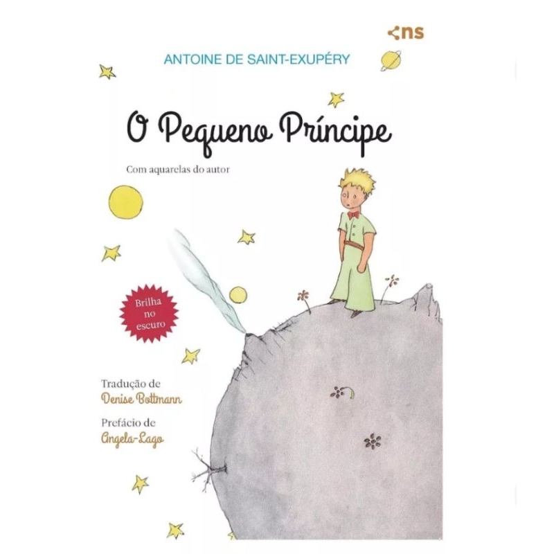 O pequeno príncipe - Capa brilha no Escuro