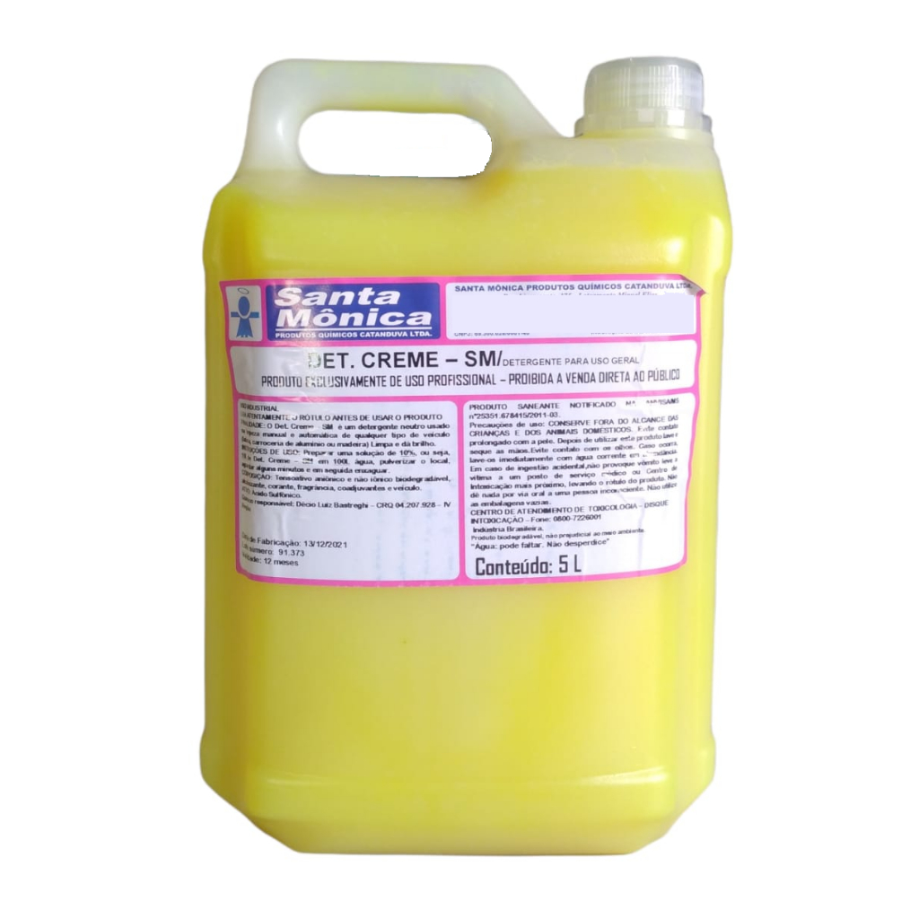 Limpeza Automotiva Shampoo Automotivo Neutro Concentrado 5l