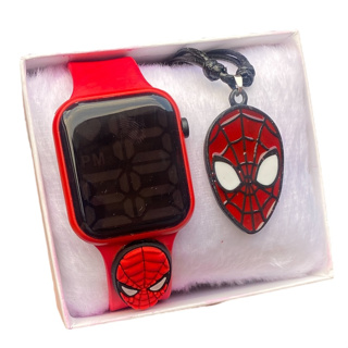 Kit Moda LED Pulseira Relógio Crianças Dos Desenhos Animados Digital Esportes À Prova Água Meninos masculino em Oferta na Shopee