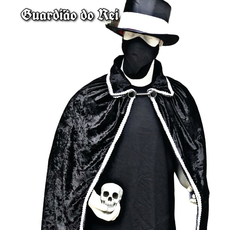 Capa De Veludo Gola Luxo Exu Tranca Rua Das Almas Umbanda