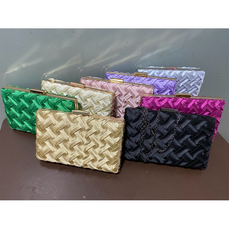 Bolsa Tiracolo / Carteira Feminina Com Glitter Para Festa / Banquete / Casamento WT168-130 em Oferta na Shopee