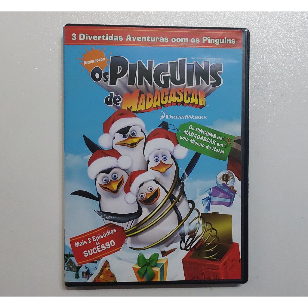 Os Pinguins De Madagascar - Uma Missao De Natal