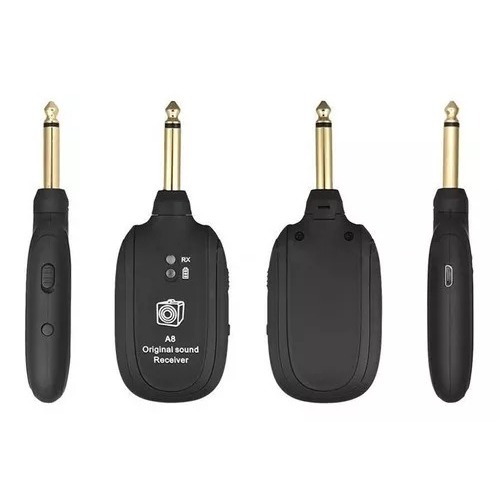 Transmissor Receptor P10 Sem Fio Para Guitarra Baixo Violão