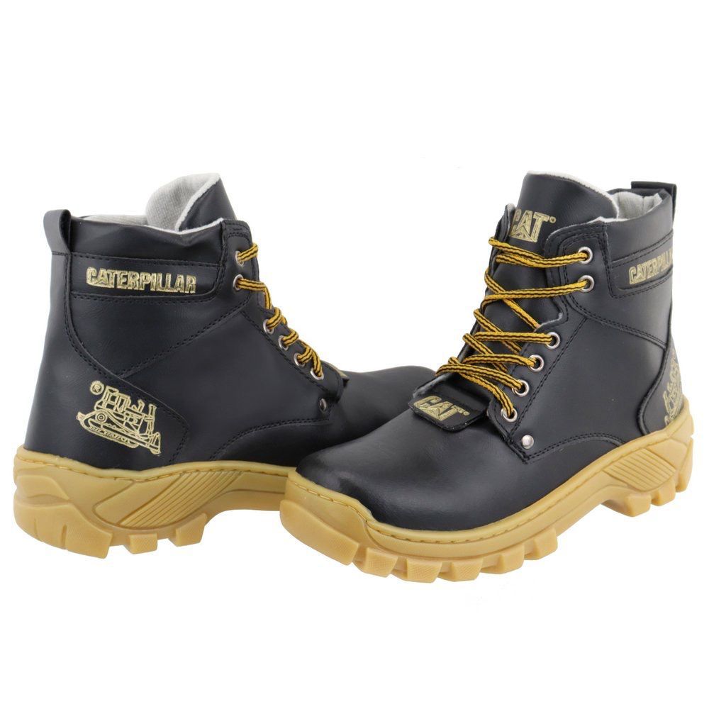 Bota Sapato Caterpillar Cat Masculino Confortavel Promoção Casual