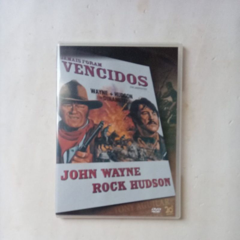 Jamais foram vencidos dvd faroeste rock hudson
