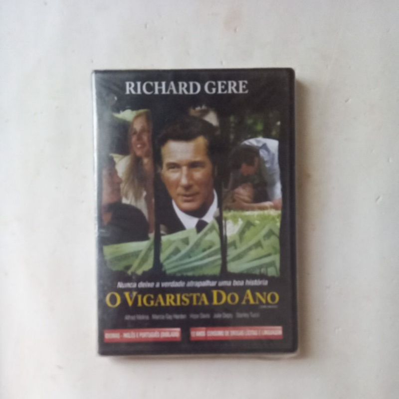 O vigarista dvd filme comedia Richard gere
