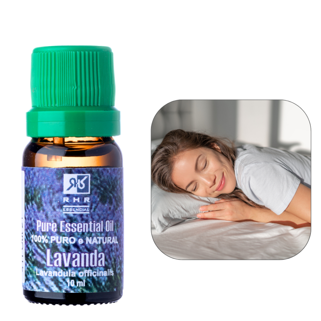Remédio natural para Insônia - Óleo Essencial de Lavanda 10ml