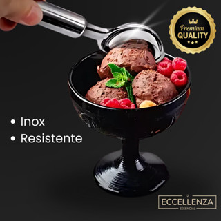 Colher Pegador para Sorvete Açai em Inox – Sirva Sobremesas com Estilo em Oferta na Shopee