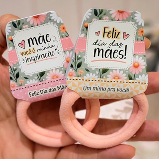 Tags xuxinha para cabelo mimo cliente/DIA DAS MÃES (não acompanha os lacinhos ) em Oferta na Shopee