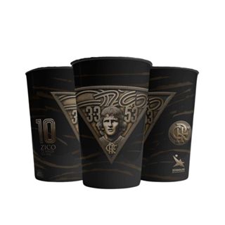 Copo Flamengo Aniversário Zico em Oferta na Shopee