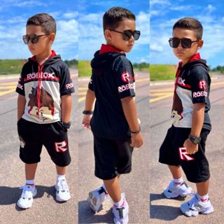 roupa masculina infantil juvenil lançamento roupa de menino de verao em Oferta na Shopee