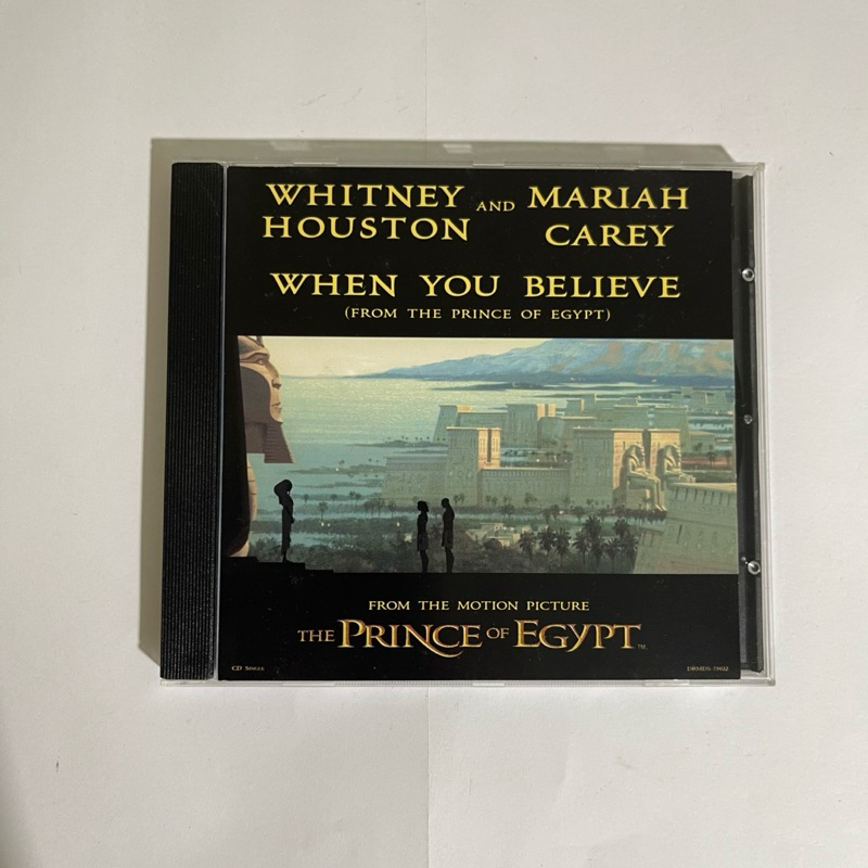 CD Single, When You Believe, Mariah Carey e Whitney Houston, O Príncipe do Egito, importado