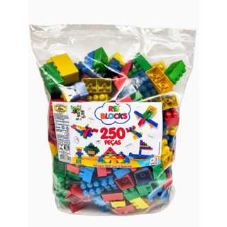 Blocos De Montar 250 Peças Reiblocks em Oferta na Shopee