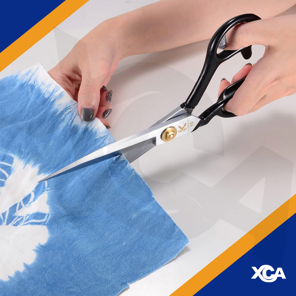 Tesoura Profissional Alfaiate Corte Aço Titanium Costura Costureira 8,9,10,11 e 12 Polegadas em Oferta na Shopee