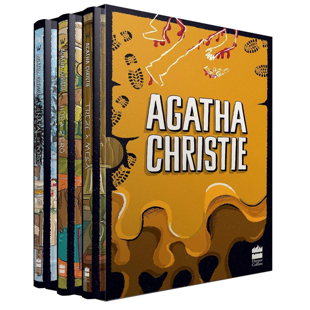 Box - Coleção Agatha Christie - Box 6 - Livros: Hora Zero, O Natal de Poirot, Treze à mesa