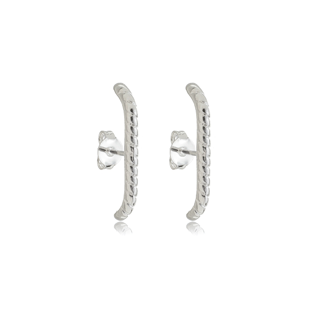 Brinco Ear Hook Prata: Onde Comprar | BuscaProdutos