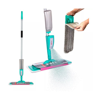 Mop Noviça Spray com reservatório e base em microfibra de 40cm - Limpeza Rápida Prática e Eficiente em Oferta na Shopee