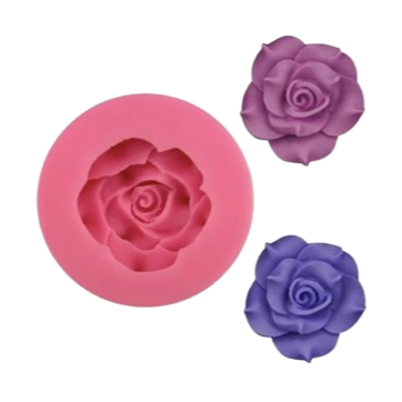 Molde de silicone Rosa Daenerys 37 PARA BRIGADEIRO para doces, biscuit, artesanato, argila, festa de aniversário