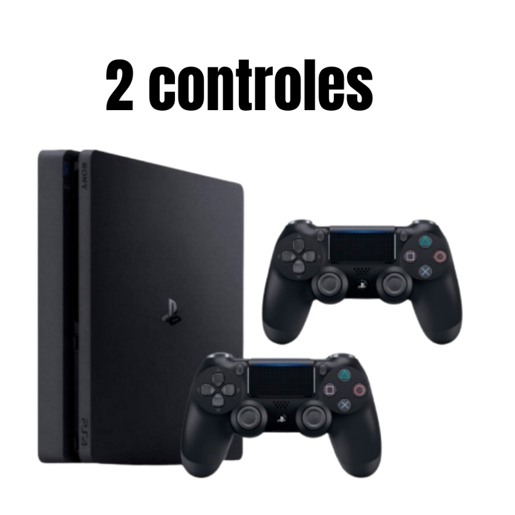 Sony Playstation 4 Slim seminovo + 2 controles