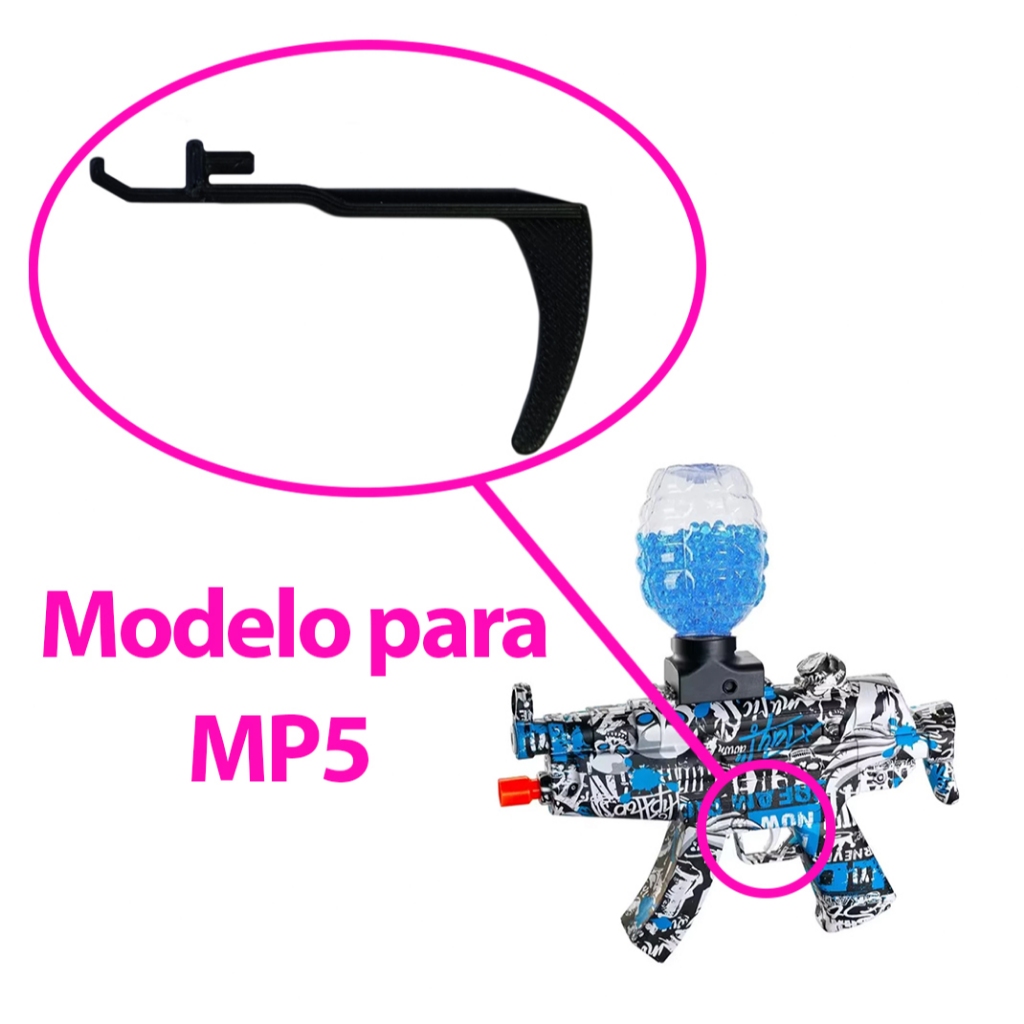 Gatilho blaster Lança Bolinhas De Gel Elétrica de gel Arminha de gel MP5 MODELO 4